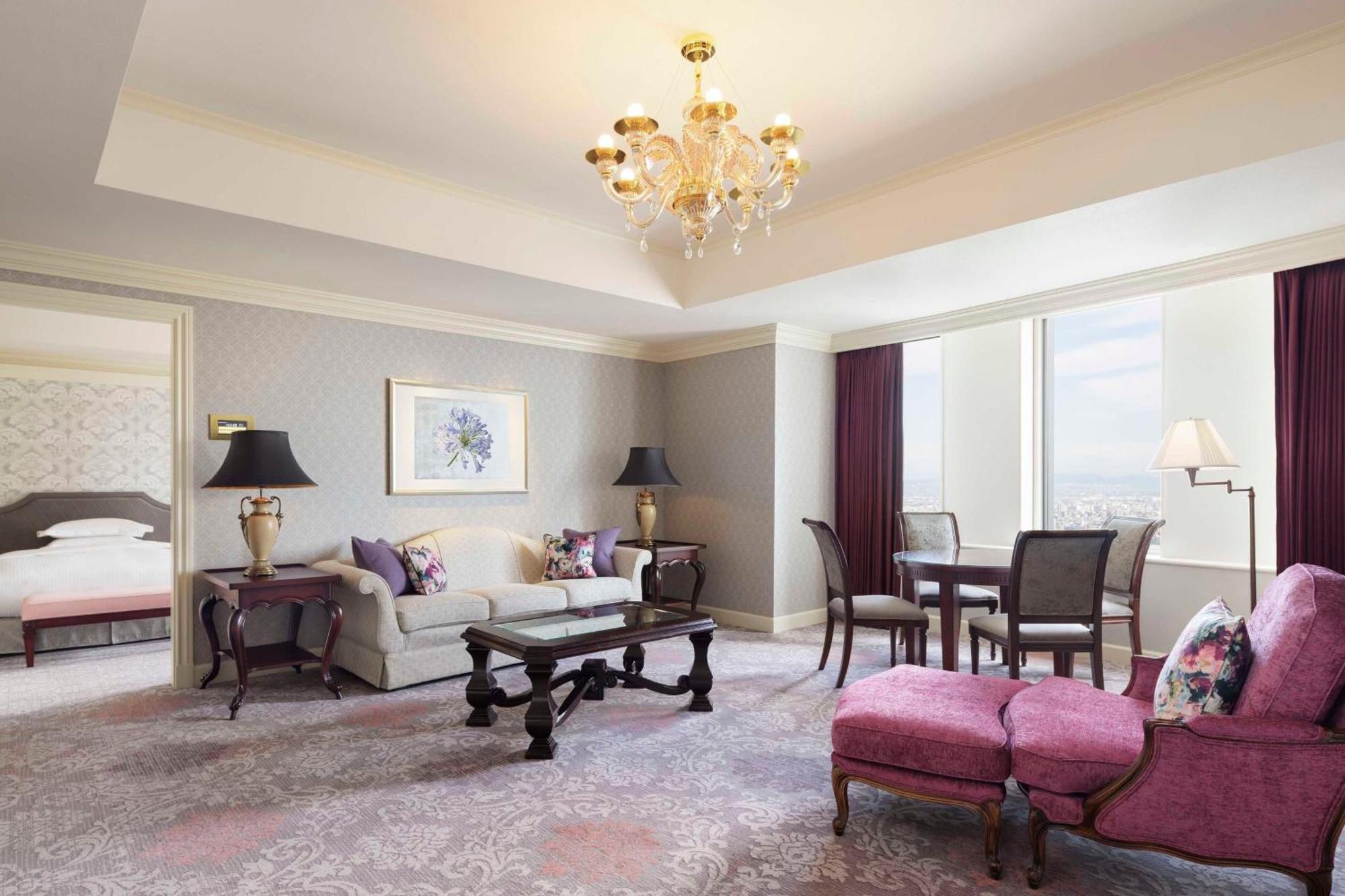 Nagoya Marriott Associa Hotel מראה חיצוני תמונה A suite at The Ritz-Carlton, Osaka