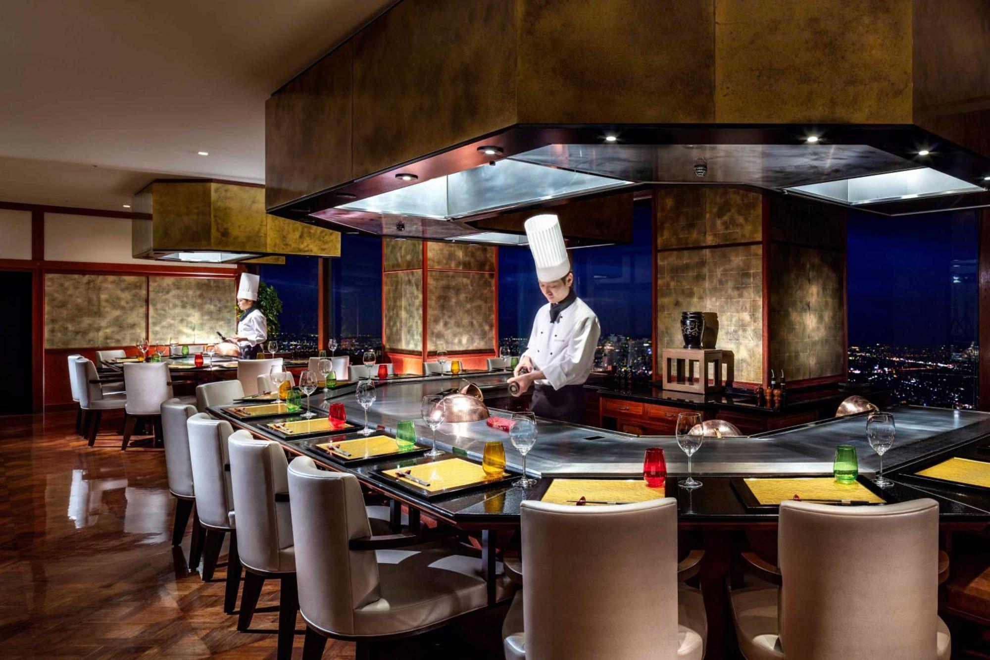 Nagoya Marriott Associa Hotel מראה חיצוני תמונה Teppanyaki restaurant