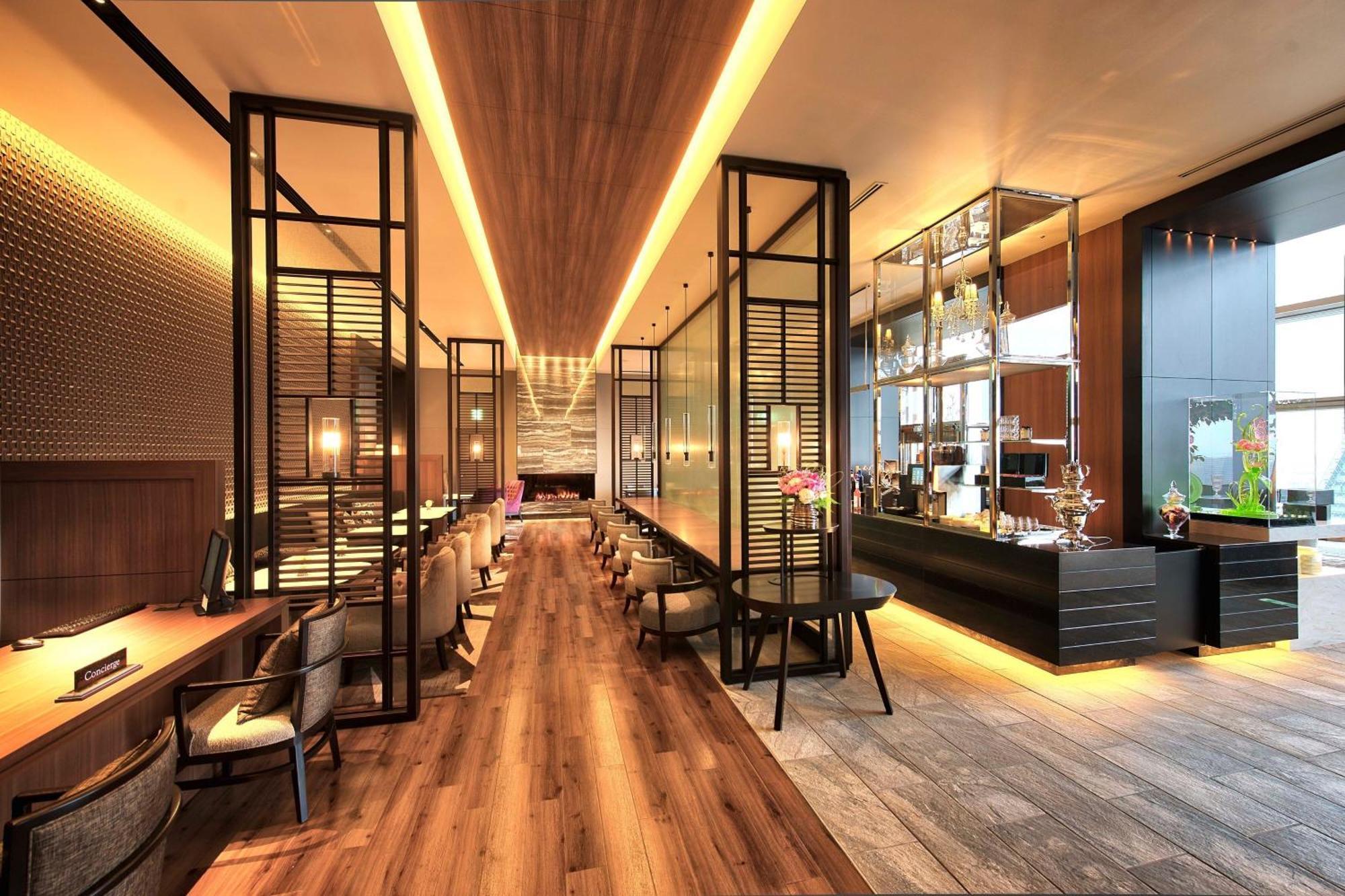 Nagoya Marriott Associa Hotel מראה חיצוני תמונה The interior of the lounge