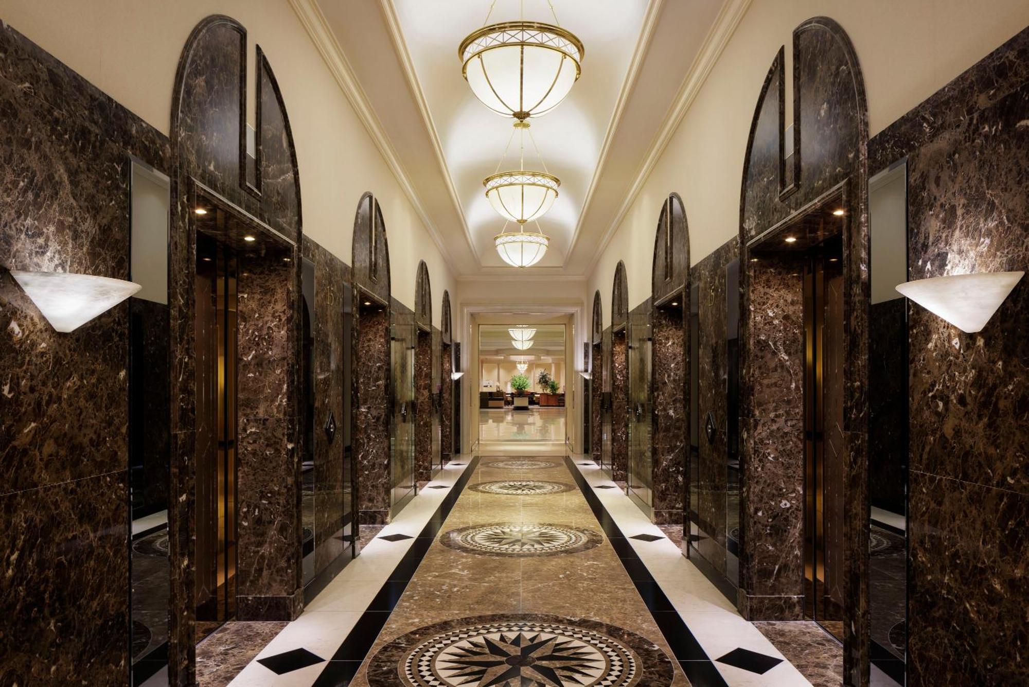 Nagoya Marriott Associa Hotel מראה חיצוני תמונה The elevator lobby