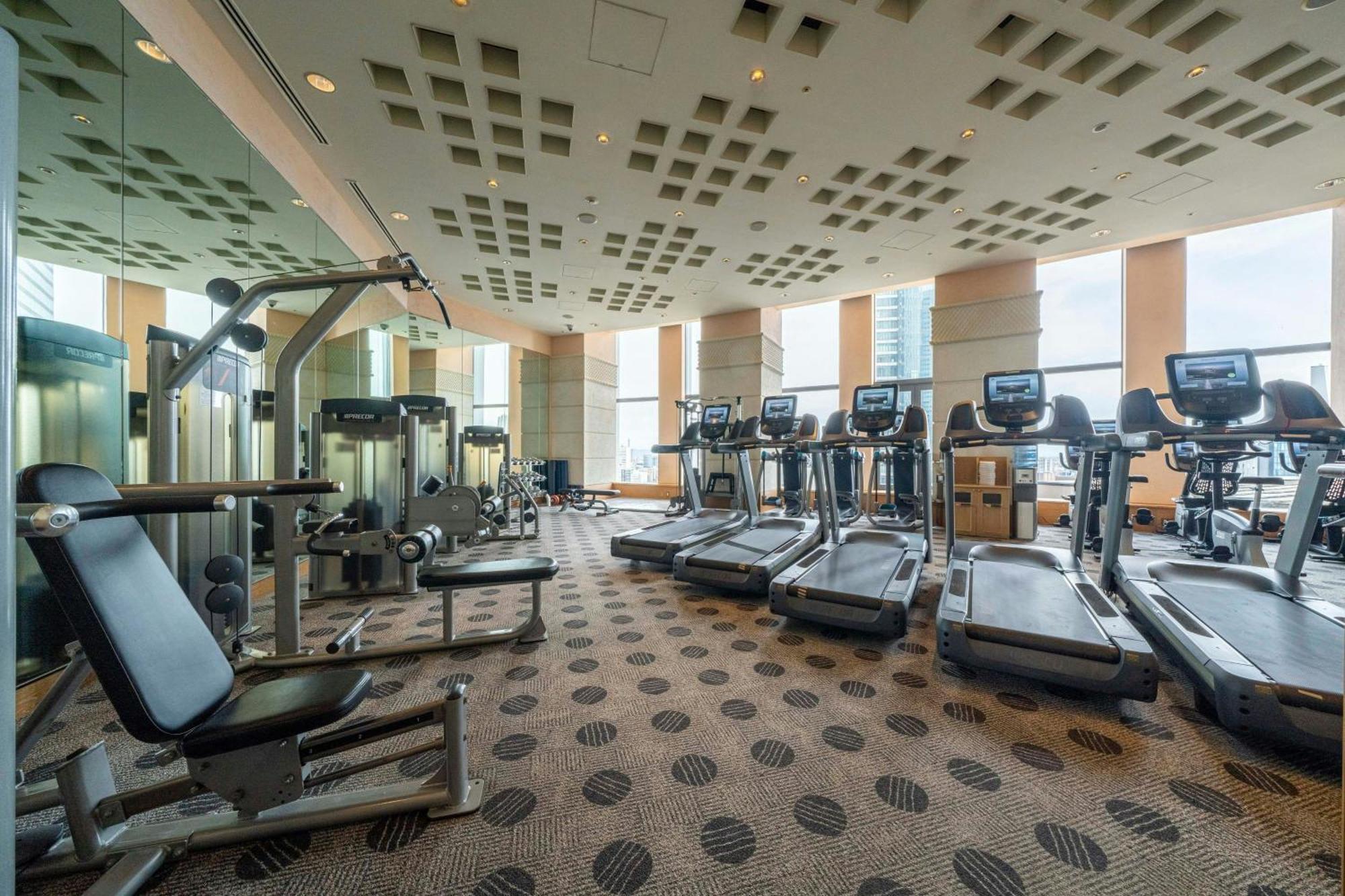 Nagoya Marriott Associa Hotel מראה חיצוני תמונה The gym at the 39th floor